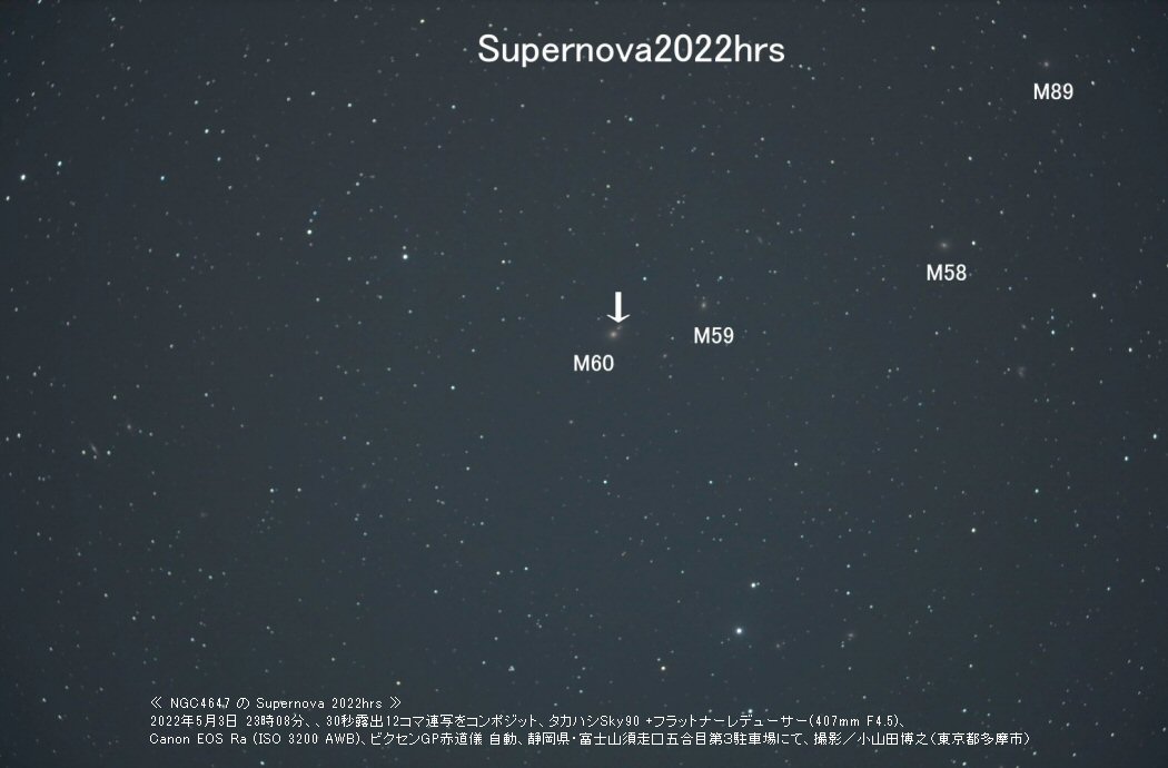 NGC4647Supernova 2022hrs